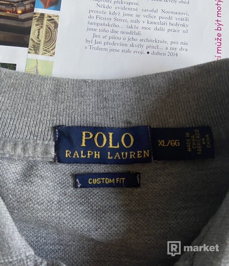 Polo Ralph Luren pánske polo tričko L/XL
