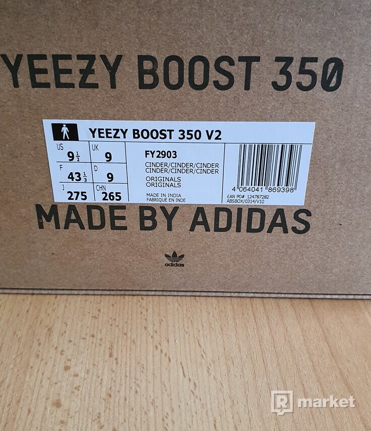 Adidas Yeezy Boost 350 v2 Cinder