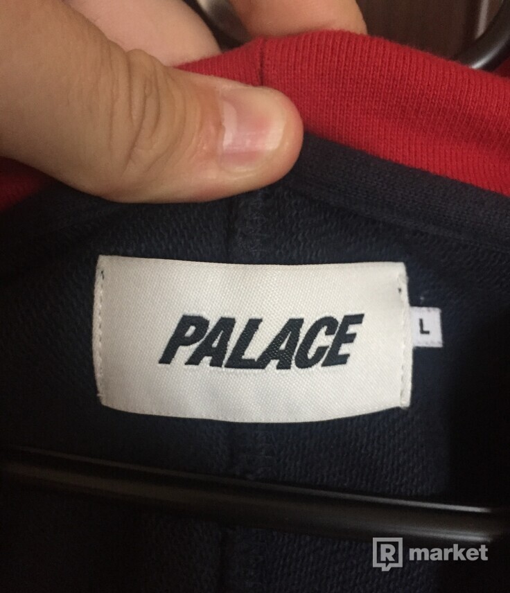 Palace zip hoodie