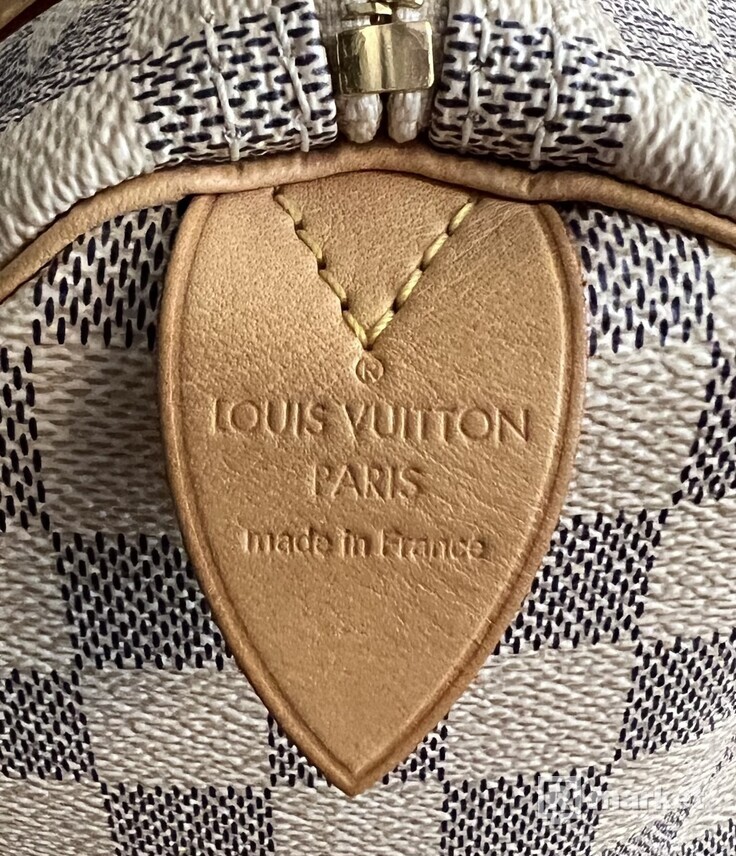 Louis Vuitton Kabelka Speedy 25 Damier Azur Canvas