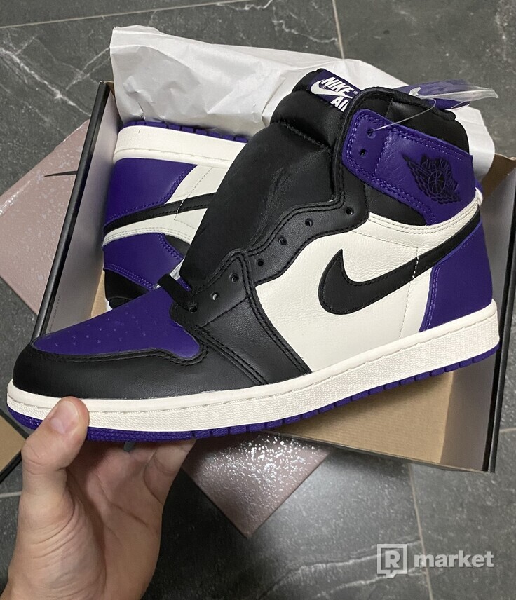 Jordan 1 High “Court Purple”