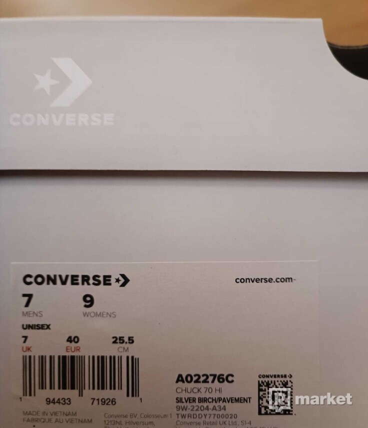 Converse Chuck 70 x A-COLD-WALL