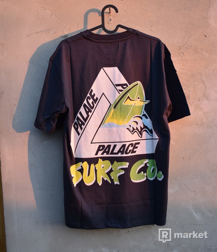Palace Tri Surf Co Tee Navy