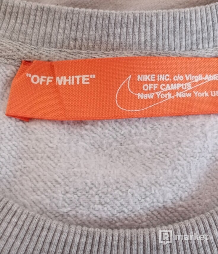 Nike Off-White Sweater Grey