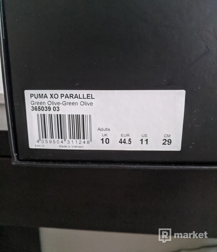 Puma XO Parallel Olive, velikost 44,5
