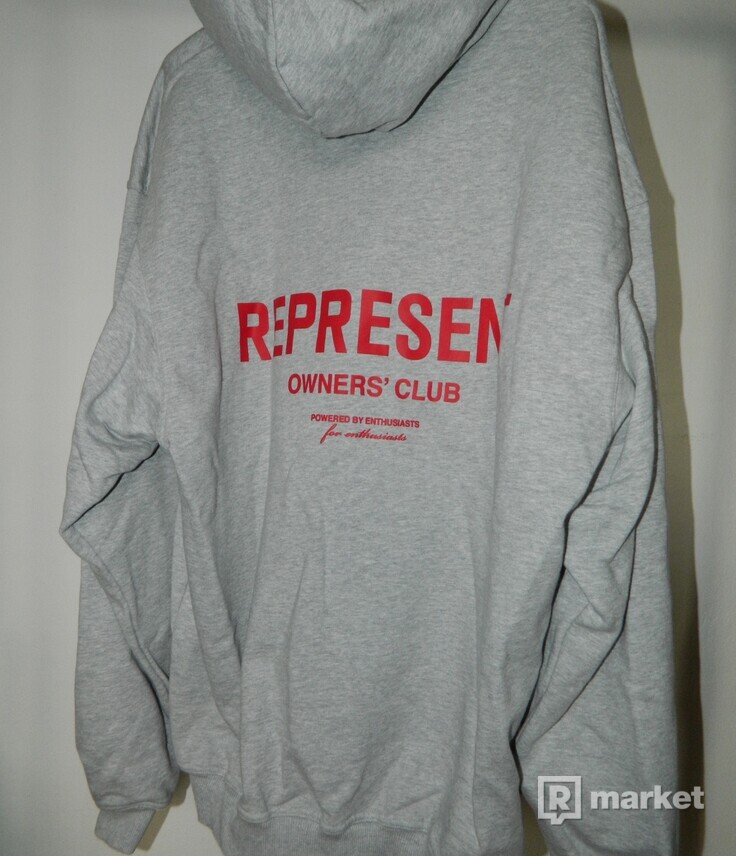 Represent owner club ash grey red