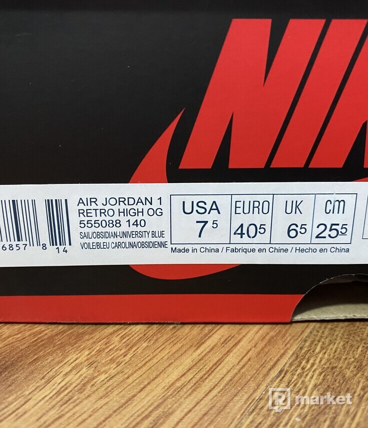 Nike Air Jordan 1 High Obsidian
