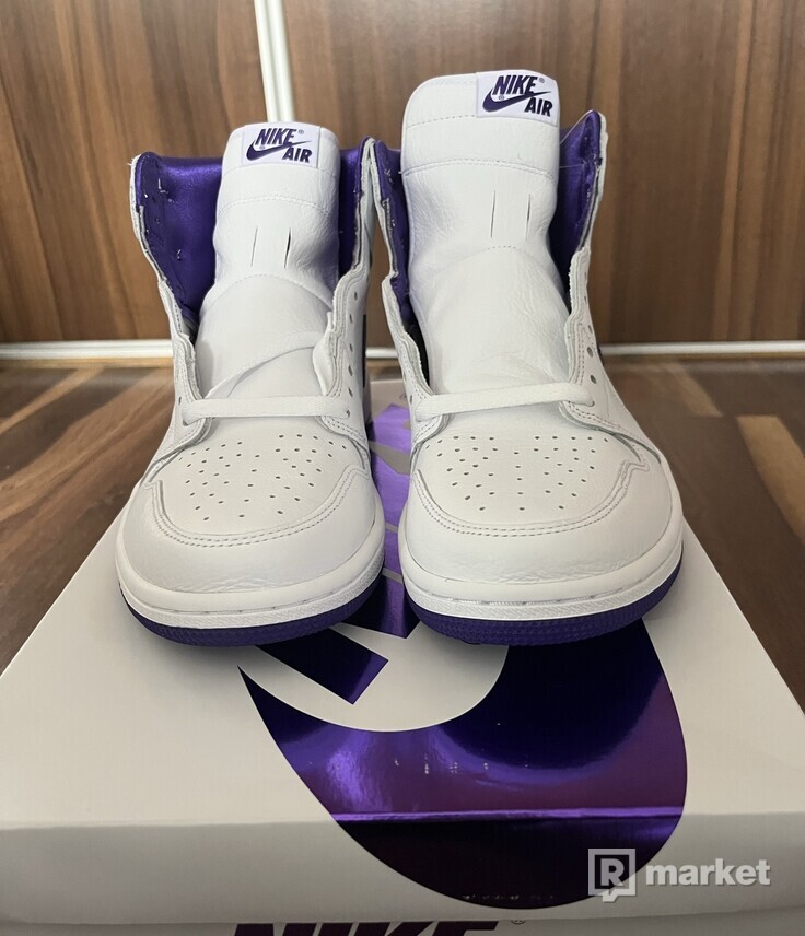 Jordan 1 retro high court purple (W