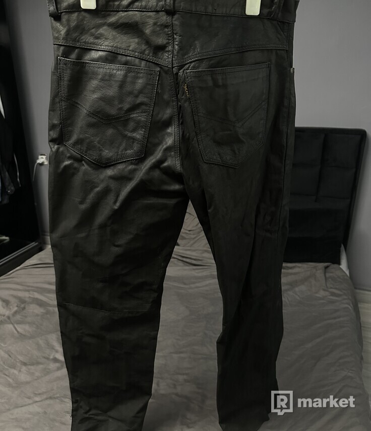 Real Leather pants 33x33
