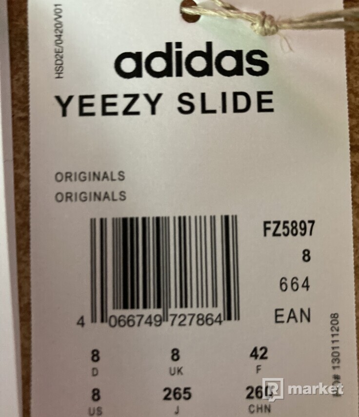Adidas yeezy slides bone