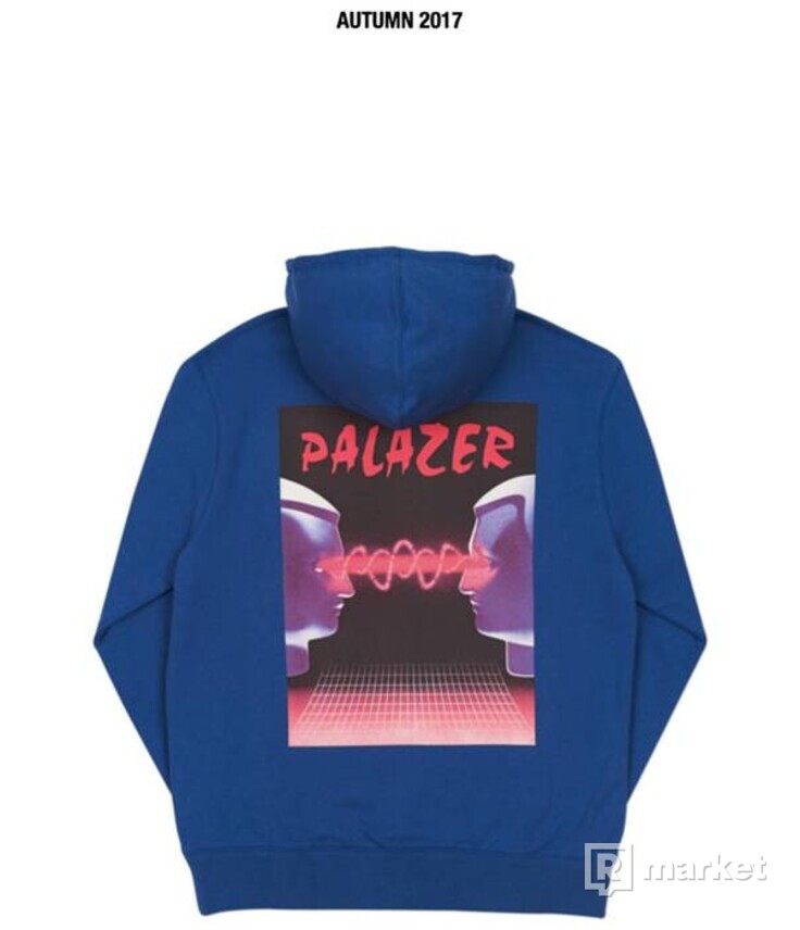 Palace palazer hoodie navy