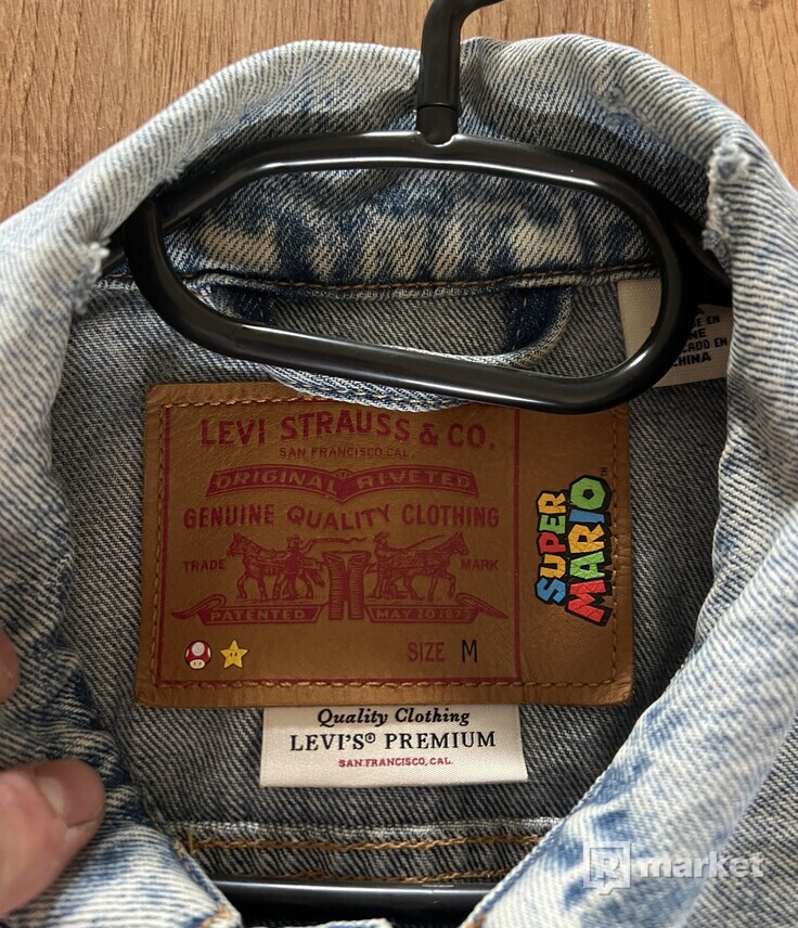 Levis x Super Mario Vintage Fit Trucker Jacket