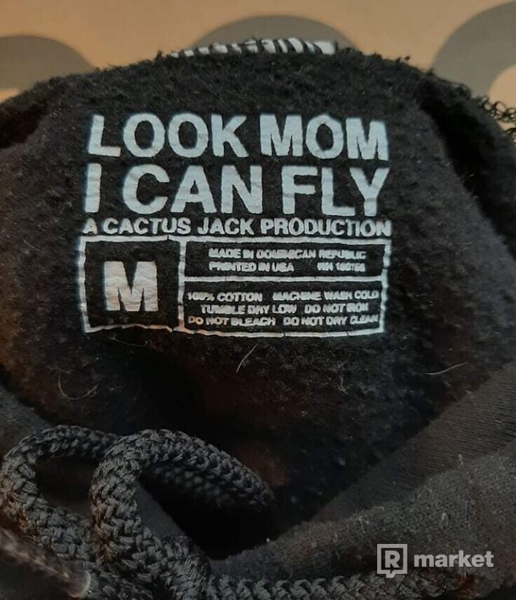 WTS Travis Scott Hoodie - Look Mom I Can Fly