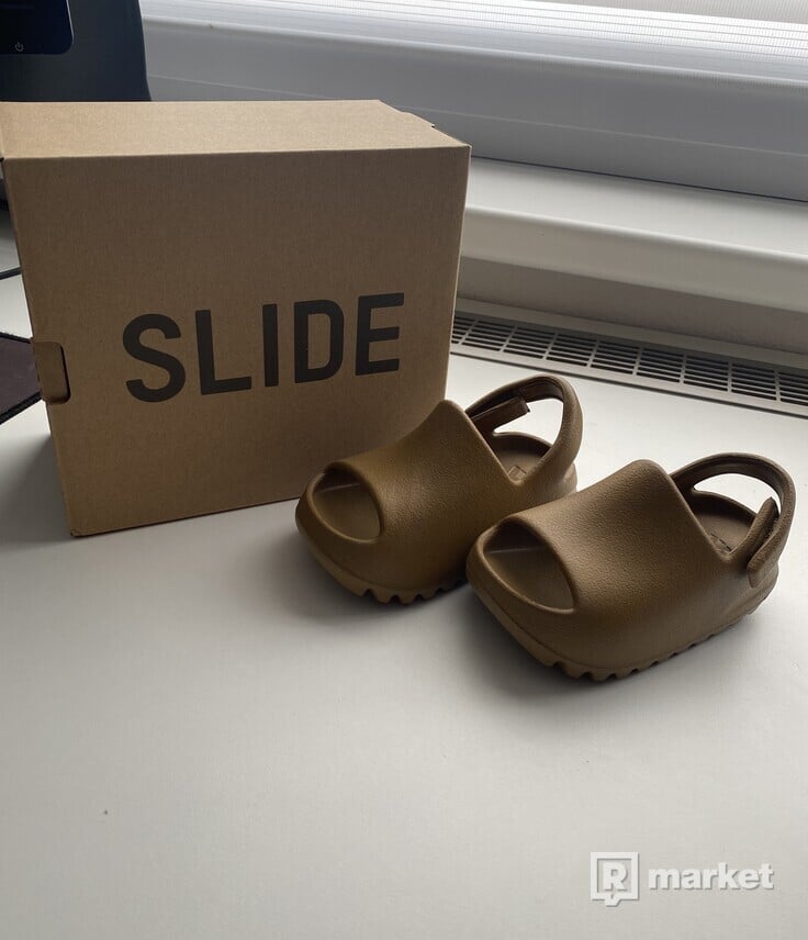 Predám Yeezy Slide Ochre Infant - 23(6K)