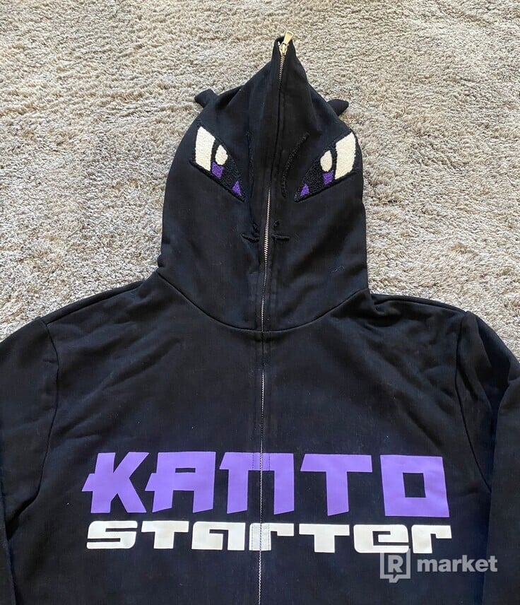 Kanto Starter Psy Strike Full Zip Hoodie - Black/Purple