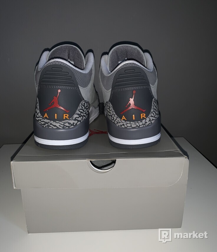 Jordan 3 retro “cool grey”
