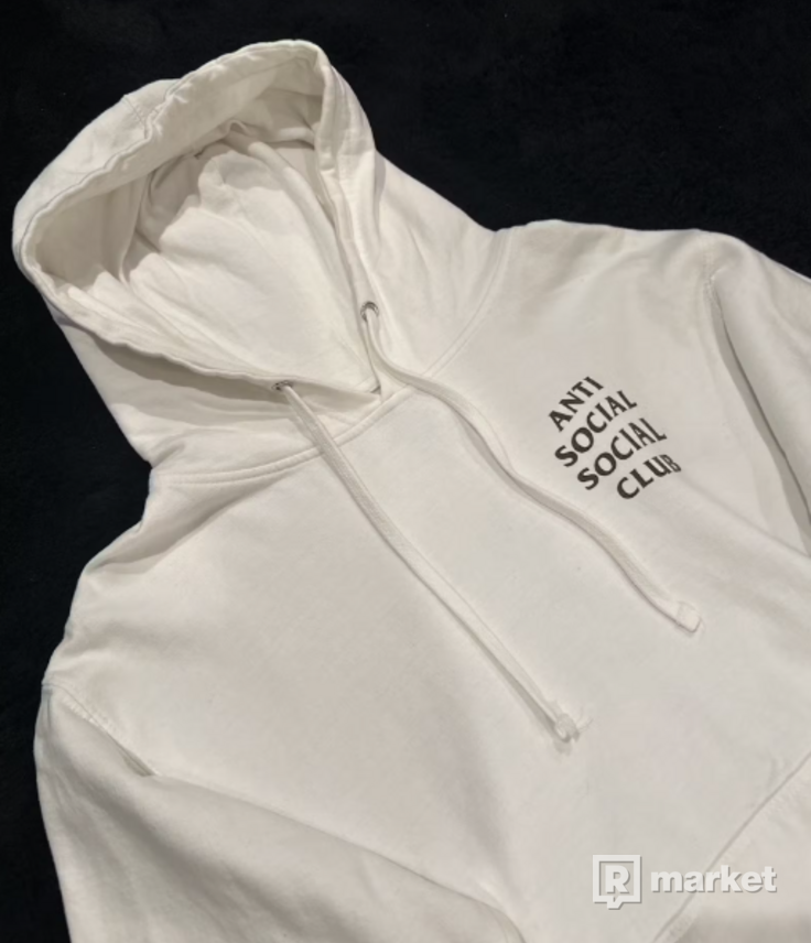 ASSC hoodie white