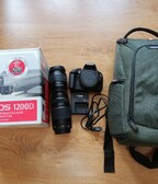 Canon EOS 1200D, 2 objektívy + zadarmo fotobatoh