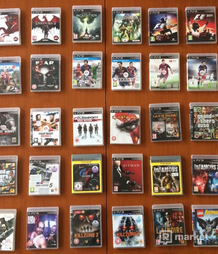 Konzole PS3, Xbox 360, Wii + Hry na PS2, PS3, PS4, PSP, X360, XONE