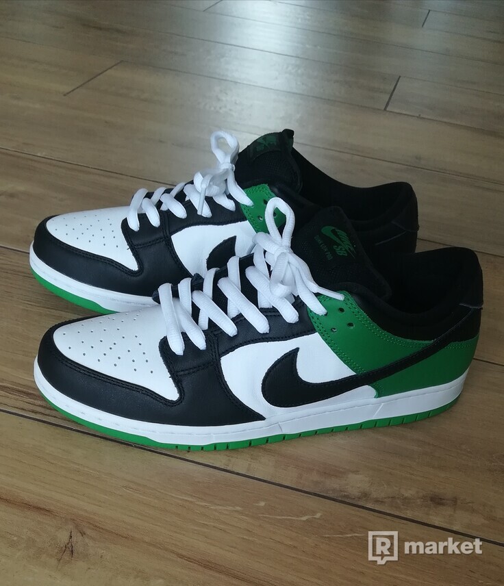 Nike sb dunk low classic green