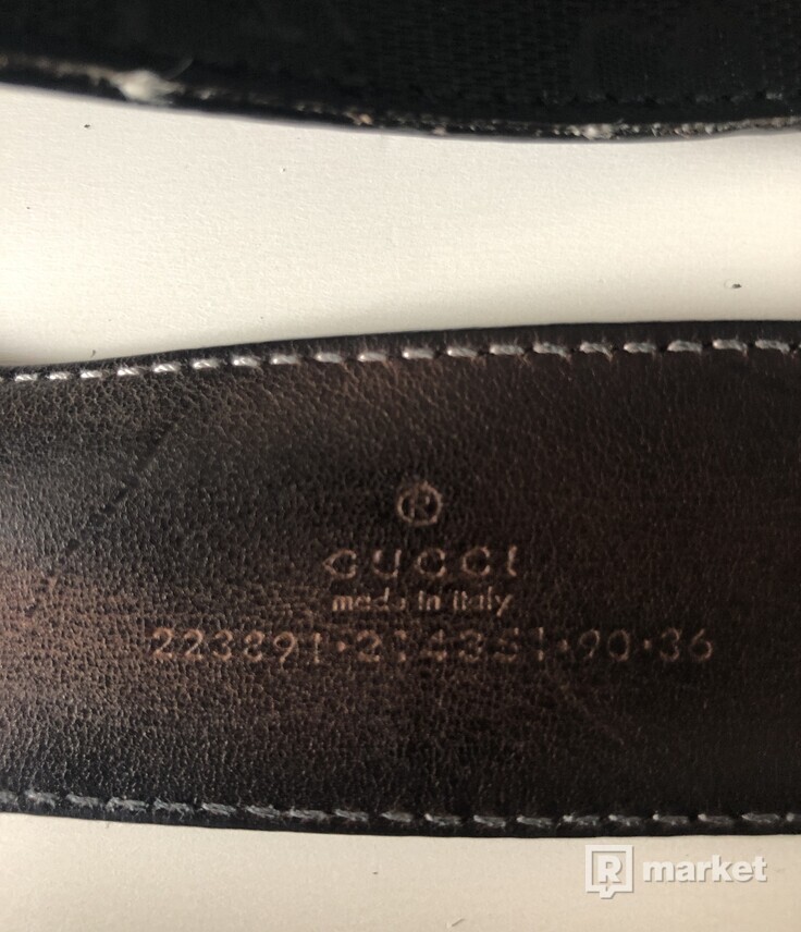 SLEVA Gucci pásek