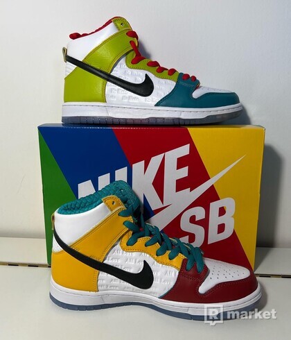 Nike SB Dunk High Pro x froSkate All love