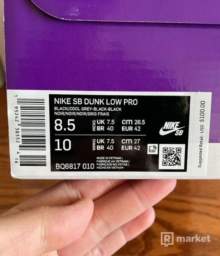 Nike SB Dunk Fog