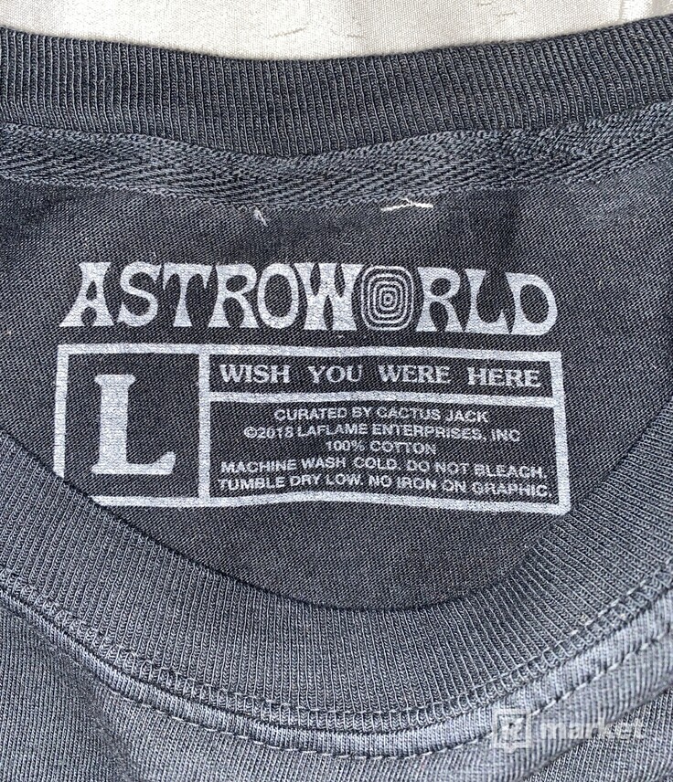 I went to Astroworld tee - Travis Scott