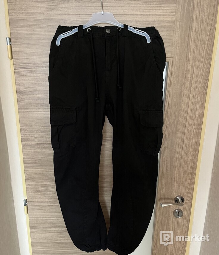 Cargo pants black XL