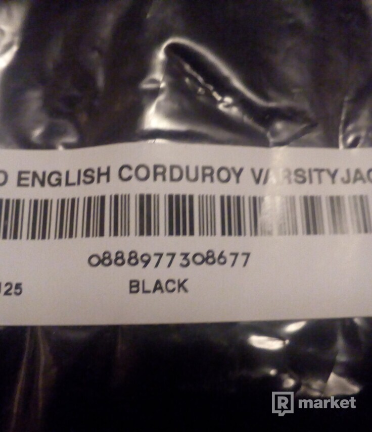 Supreme Old English Corduroy Varsity Jacket