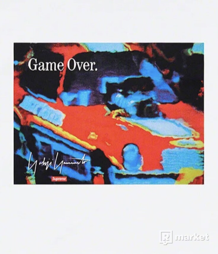Supreme/Yohji Yamamoto Game Over tee