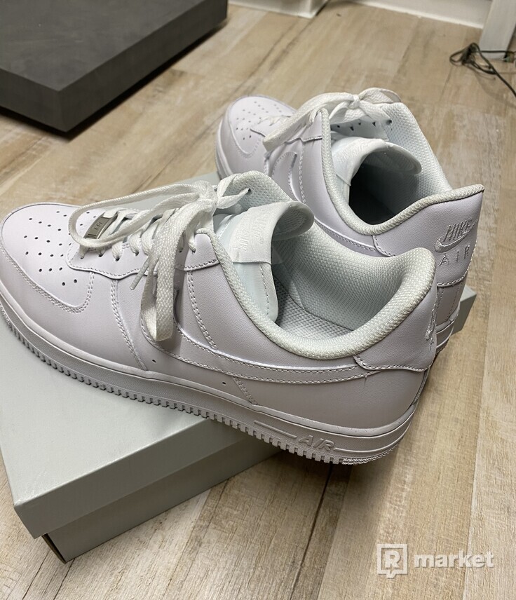 Nike air force low biele 45