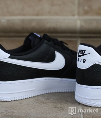 Nike Air Force Black and White - čierne/biele