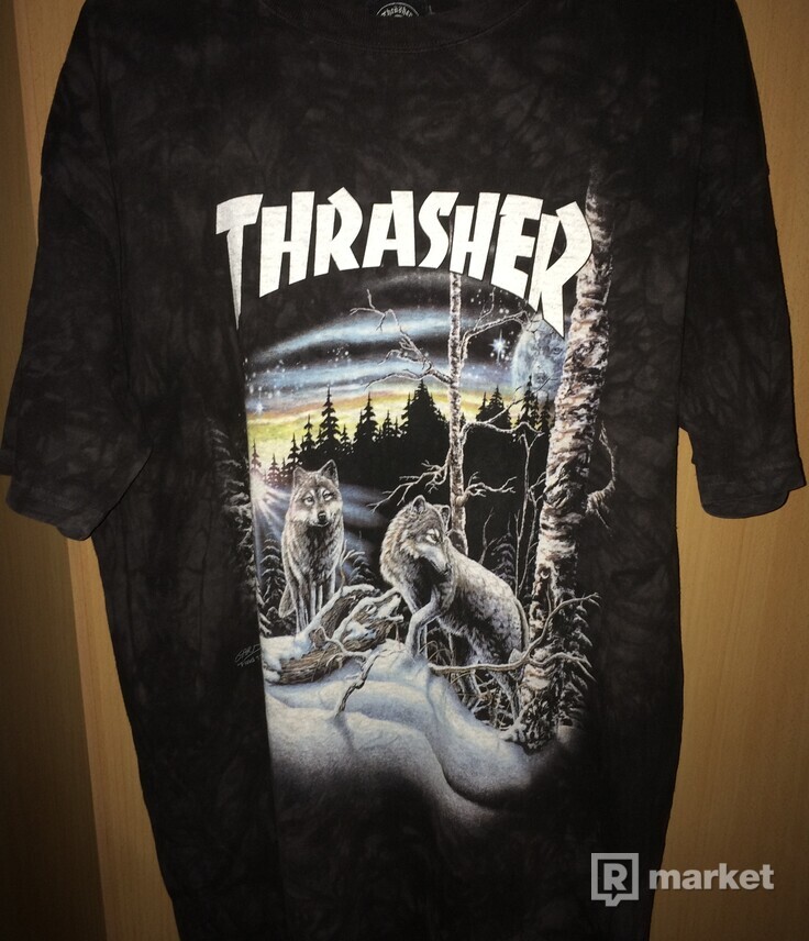 Thrasher 13 wolves tričko