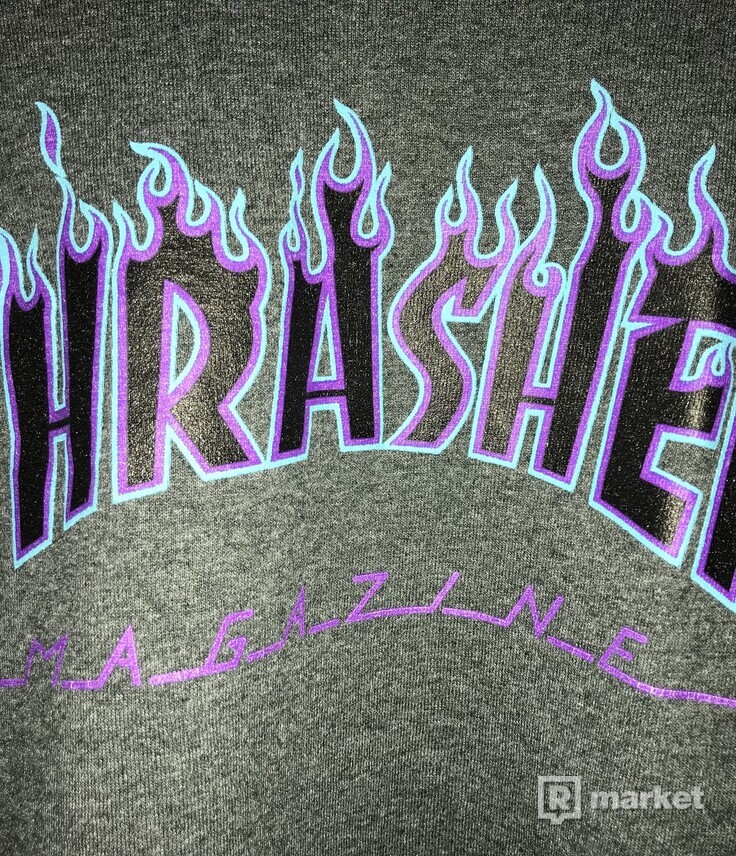 Thrasher flame tričko