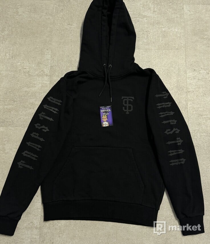 Trapstar TS Team Hoodie - Blackout Edition