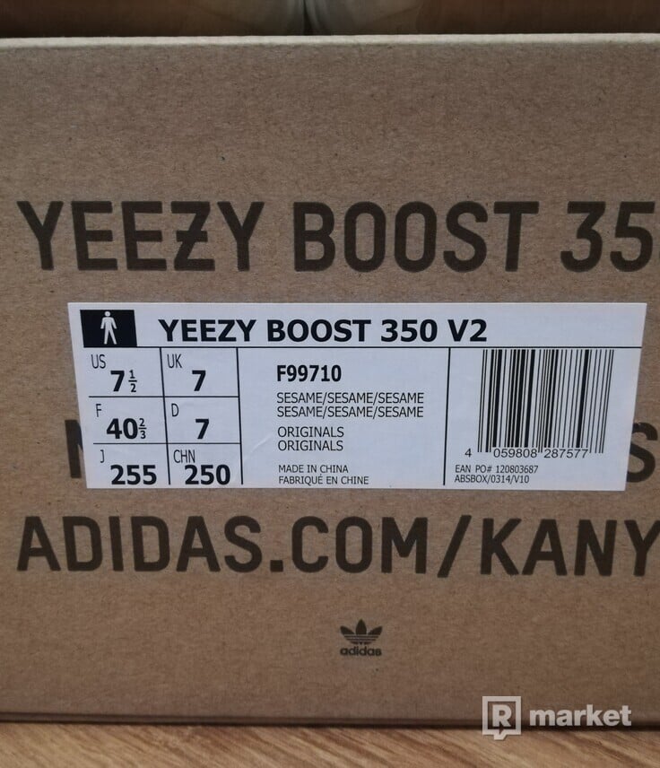 Adidas Yeezy 350 v2 Sesame