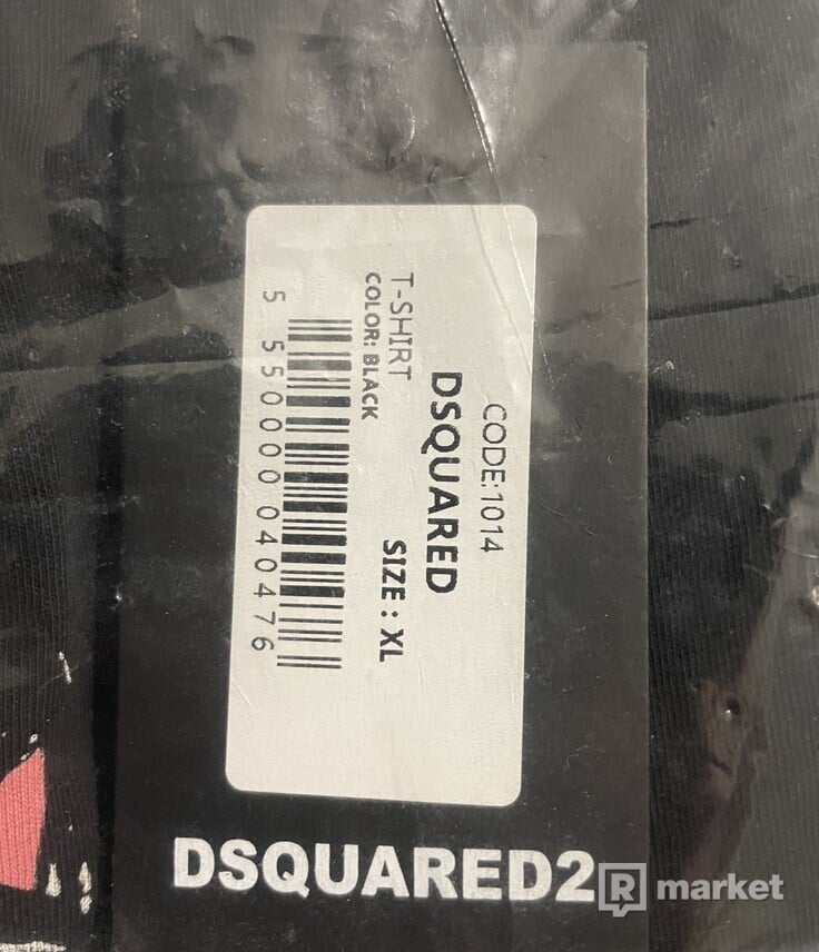Predám nové tričko Dsquared 2