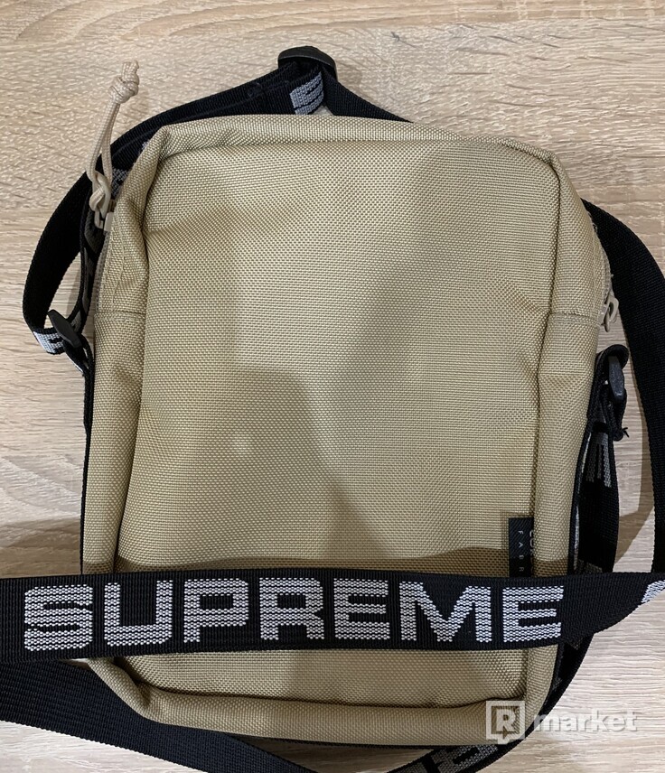 Supreme shoulder bag SS18 TAN CW