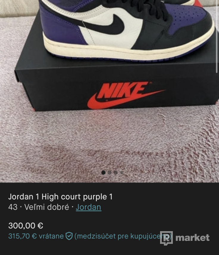Jordan 1 High court purple 1