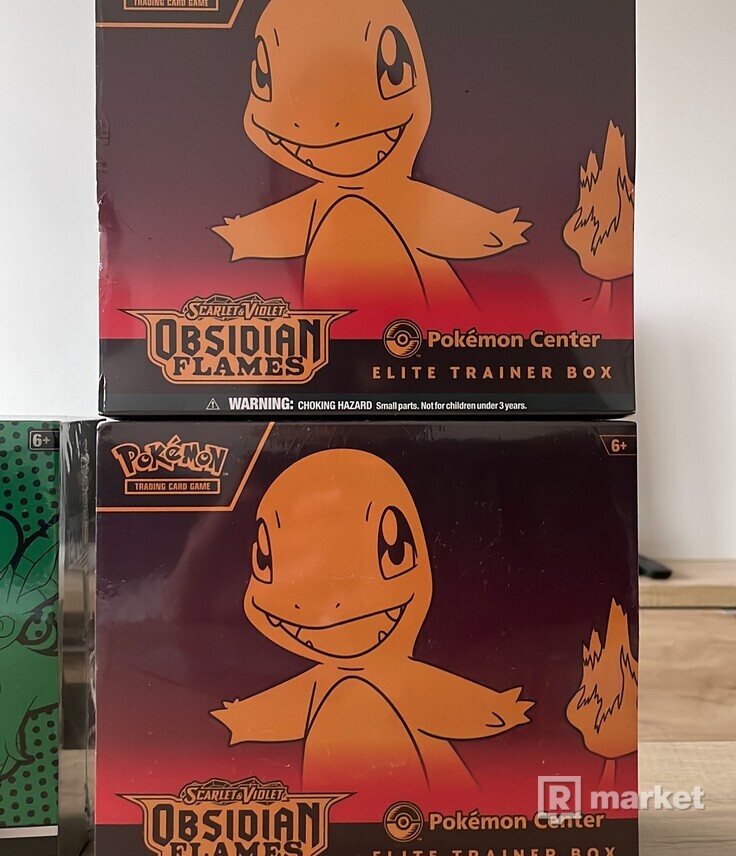 Pokémon TCG - Obsidian Flames ETB Pokémon Center exc.