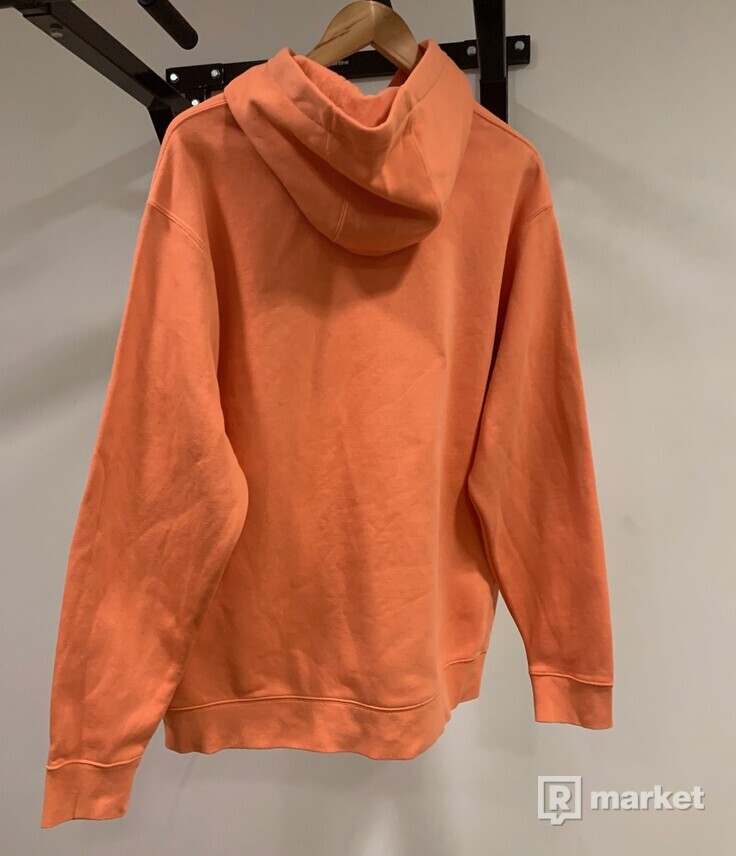 Nike basic orange hoodie