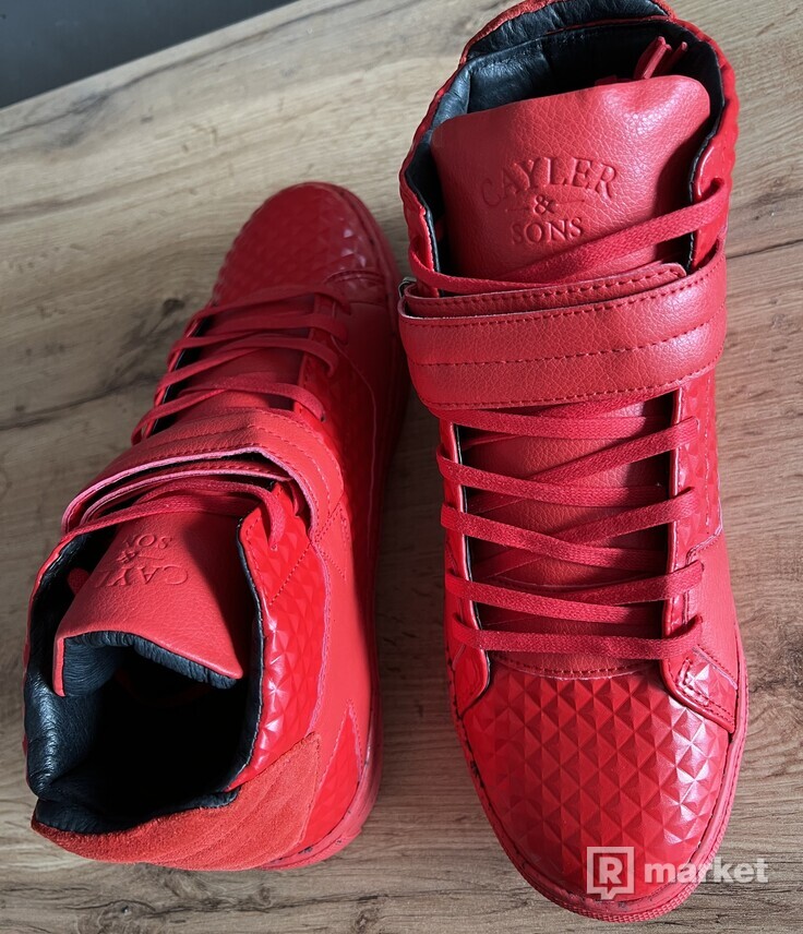 Cayler & Sons Premium Footwear   "SASHIMI"  Red