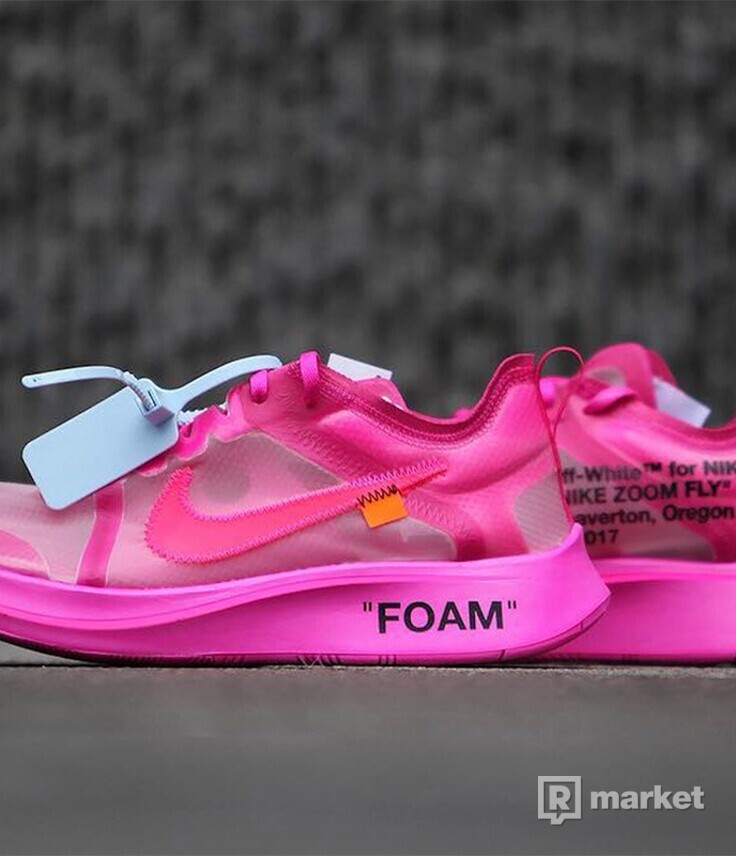Nike x off white zoom pink