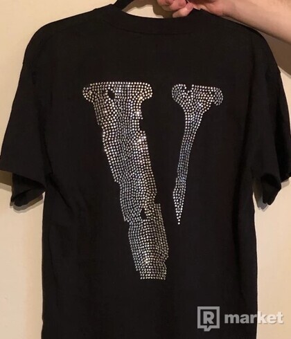 Vlone Swarovski Crystal Diamond Tee T-shirt