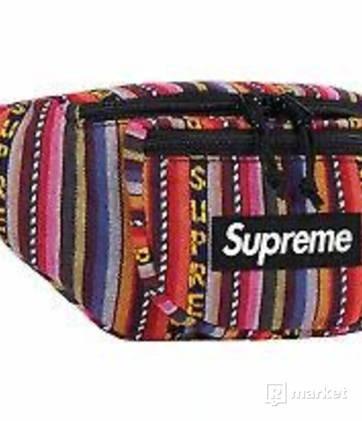 Supreme waist bag (ledvinka) multicolor