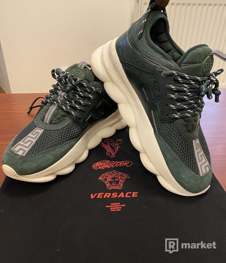 Versace chain reaction sneaker