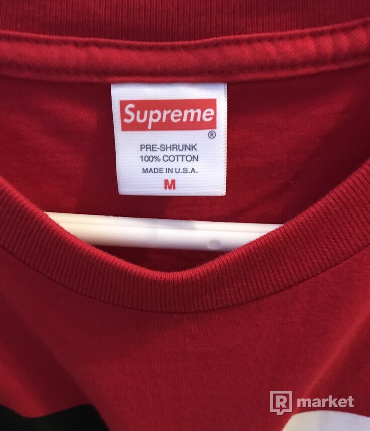 Scarface Supreme tee red