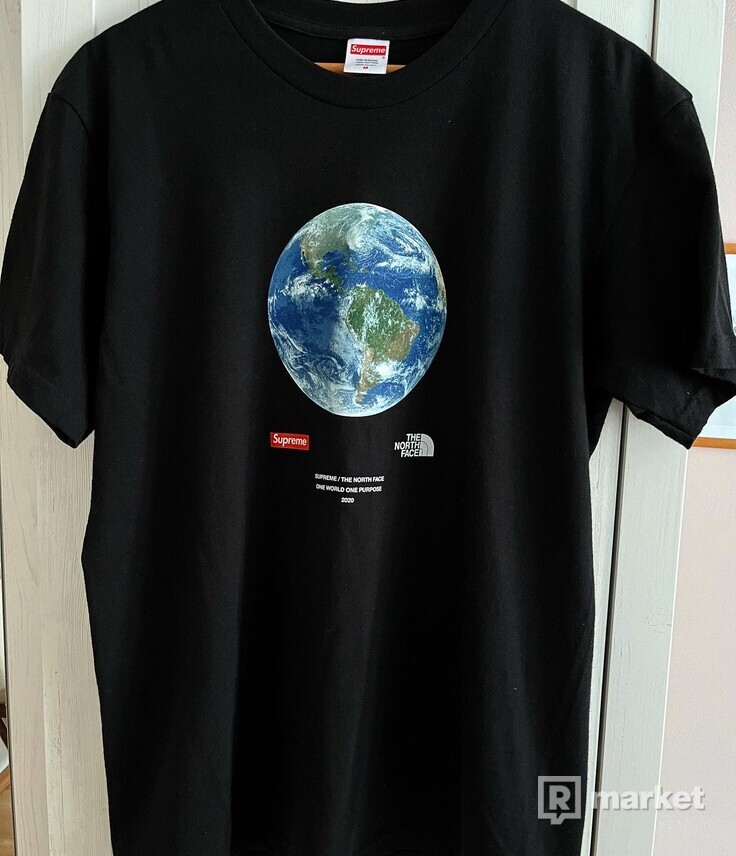 Supreme x The north face one world tee | REFRESHER Market
