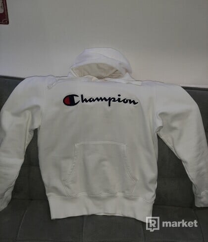 Champion hoodie biela